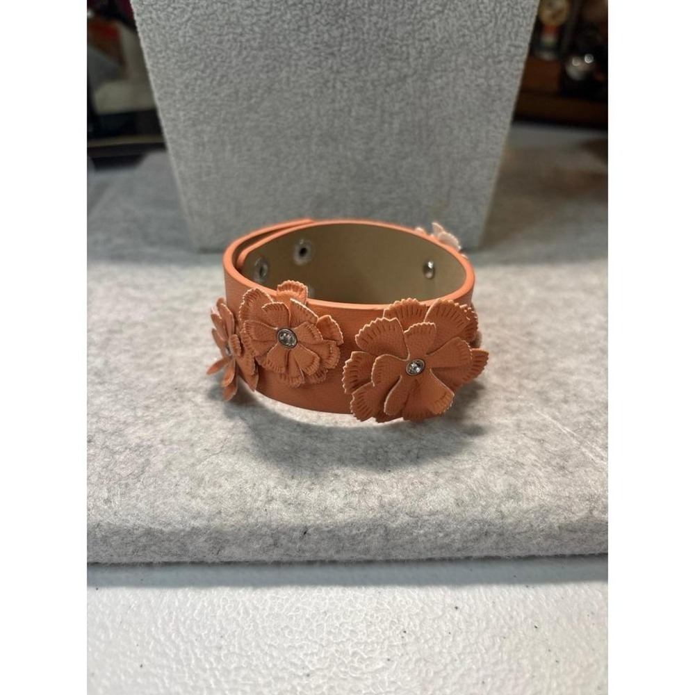 Paparazzi Coral Orange Faux Leather